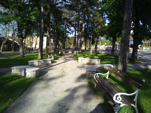 Mionica, park u centru
